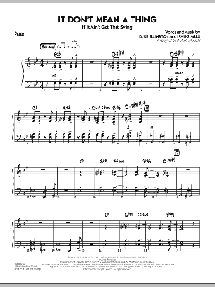 It Don't Mean A Thing von Duke Ellington (Download) 