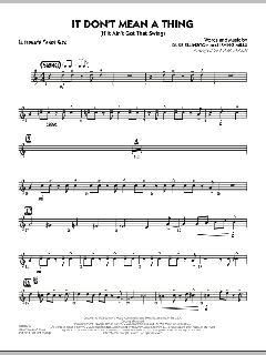 It Don't Mean A Thing von Duke Ellington (Download) 