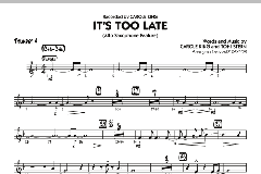 It's Too Late (Alto Sax Feature) von Carole King (Download) 