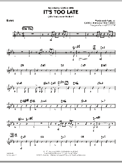 It's Too Late (Alto Sax Feature) von Carole King (Download) 