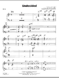 Undecided von Sid Robin (Download) 