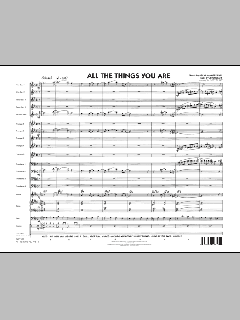 All The Things You Are von Jerome Kern (Download) 