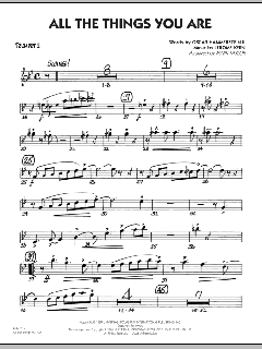 All The Things You Are von Jerome Kern (Download) 