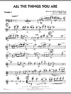 All The Things You Are von Jerome Kern (Download) 