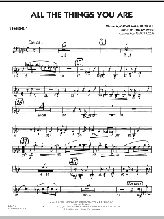 All The Things You Are von Jerome Kern (Download) 