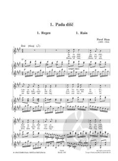 6 Lieder im Volkston op. 1 von Pavel Haas 