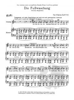 Sechs Lieder op. 59 von Yrjö Kilpinen 