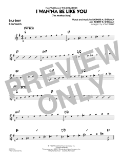 I Wan'na Be Like You von Robert Bernard Sherman (Download) 