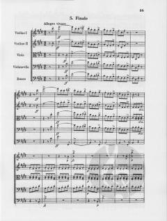 Serenade E-Dur op. 22 von Antonín Dvorák 