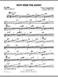 How High The Moon von Morgan Lewis (Download) 