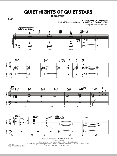 Quiet Nights Of Quiet Stars (Corcovado) von Antonio Carlos Jobim (Download) 