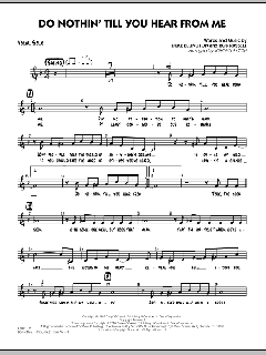 Do Nothin' Till You Hear From Me von Duke Ellington (Download) 