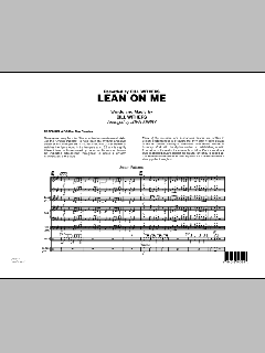 Lean On Me von Bill Withers (Download) 
