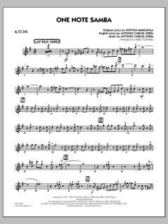 One Note Samba von Antonio Carlos Jobim (Download) 