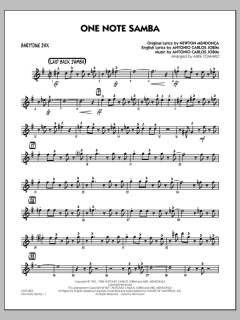 One Note Samba von Antonio Carlos Jobim (Download) 