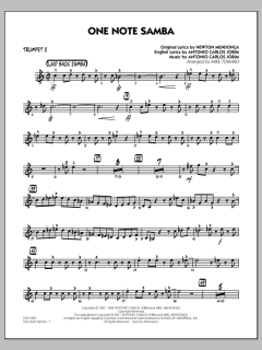 One Note Samba von Antonio Carlos Jobim (Download) 