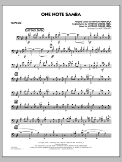 One Note Samba von Antonio Carlos Jobim (Download) 