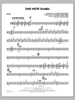 One Note Samba von Antonio Carlos Jobim (Download) 