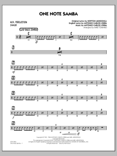 One Note Samba von Antonio Carlos Jobim (Download) 