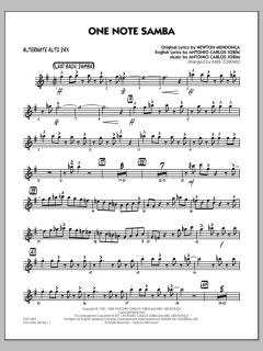 One Note Samba von Antonio Carlos Jobim (Download) 