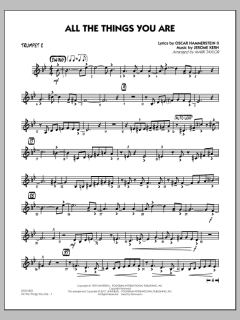 All The Things You Are von Jerome Kern (Download) 