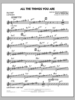 All The Things You Are von Jerome Kern (Download) 