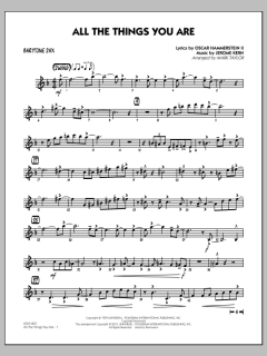 All The Things You Are von Jerome Kern (Download) 