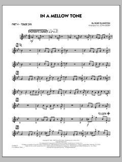 In A Mellow Tone von Duke Ellington (Download) 