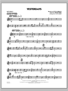 Yesterdays von Jerome Kern (Download) 