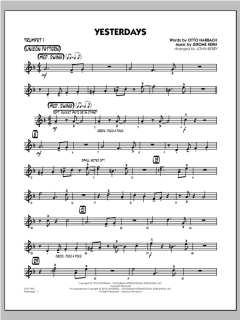 Yesterdays von Jerome Kern (Download) 