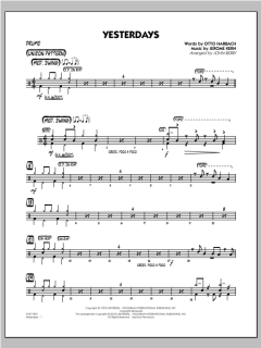 Yesterdays von Jerome Kern (Download) 