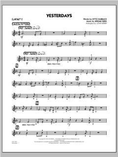 Yesterdays von Jerome Kern (Download) 