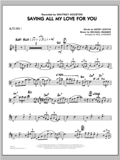 Saving All My Love For You von Whitney Houston (Download) 