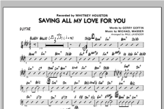 Saving All My Love For You von Whitney Houston (Download) 