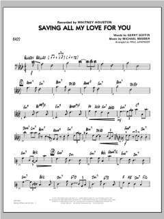 Saving All My Love For You von Whitney Houston (Download) 