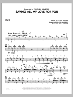 Saving All My Love For You von Whitney Houston (Download) 