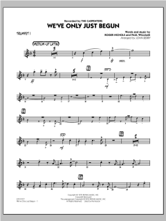 We've Only Just Begun von Roger Nichols (Download) 