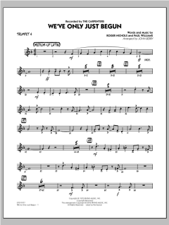 We've Only Just Begun von Roger Nichols (Download) 