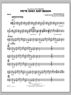 We've Only Just Begun von Roger Nichols (Download) 