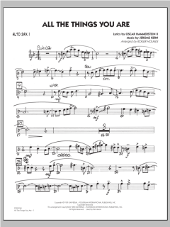 All The Things You Are von Jerome Kern (Download) 