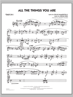 All The Things You Are von Jerome Kern (Download) 