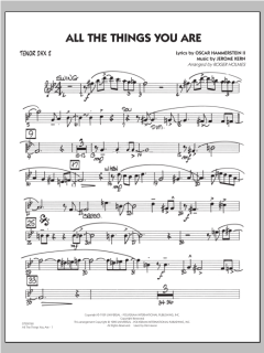 All The Things You Are von Jerome Kern (Download) 