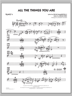 All The Things You Are von Jerome Kern (Download) 