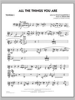 All The Things You Are von Jerome Kern (Download) 