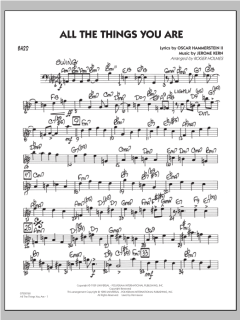 All The Things You Are von Jerome Kern (Download) 