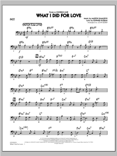 What I Did For Love von Marvin Hamlisch (Download) 