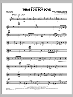 What I Did For Love von Marvin Hamlisch (Download) 