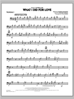 What I Did For Love von Marvin Hamlisch (Download) 