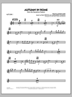 Autumn In Rome von Sammy Cahn (Download) 