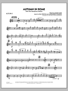 Autumn In Rome von Sammy Cahn (Download) 